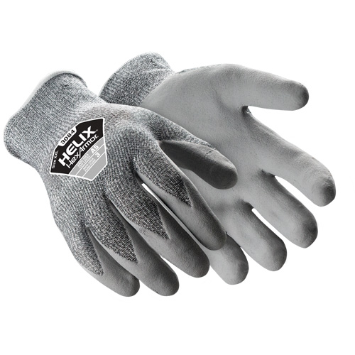 Gants r&eacute;sistants aux coupures Helix 3084, Taille Petit/7, Calibre 13, Rev&ecirc;tement Silicone, Enveloppe en PEHP, ASTM ANSI niveau A5 Superchem Industries