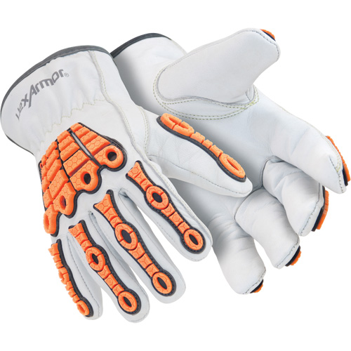 Gants r&eacute;sistants aux chocs Chrome SLT 4060, 6/T-petit, Paume en Ch&egrave;vre, Poignet &agrave; enfiler Superchem Industries