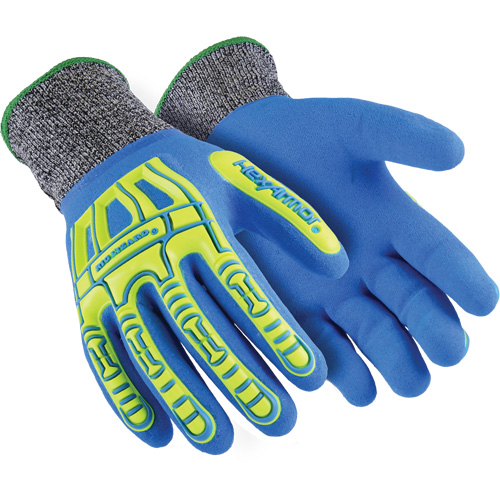Rig Lizard&reg; Fluid 7102 Cut-Resistant Gloves, Size 5/2X-Small, 13 Gauge, Nitrile Coated, Fibreglass/HPPE Shell, ASTM ANSI Level A4 Superchem Industries