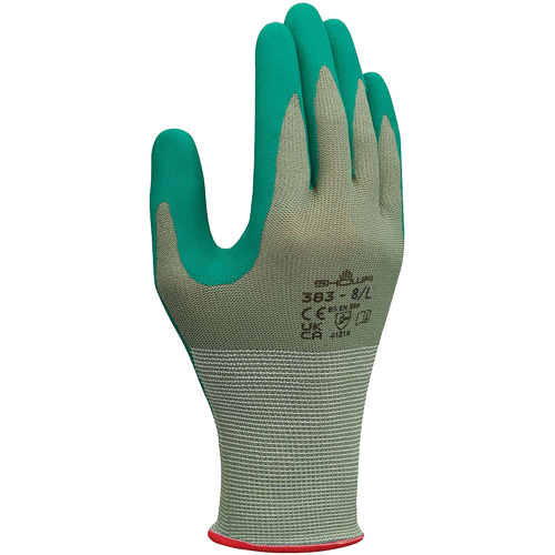 Gants de travail biod&eacute;gradables 383, 6/Petit, R&ecirc;vetement Nitrile, Calibre 13, Enveloppe en Polyester Superchem Industries