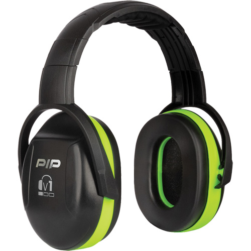 Dynamic V1 Passive Ear Muffs, Headband, 23 NRR dB Superchem Industries