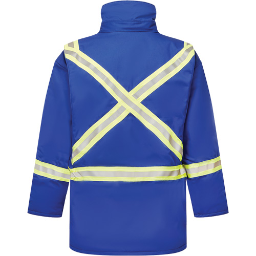 Parka isol&eacute; ignifuge 9 oz Avenger, T-Grand, Bleu royal Superchem Industries