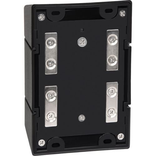 Barri&egrave;re murale magn&eacute;tique avec bande magn&eacute;tique, Plastique, Fixation magn&eacute;tique, 15', Ruban Noir et jaune Superchem Industries