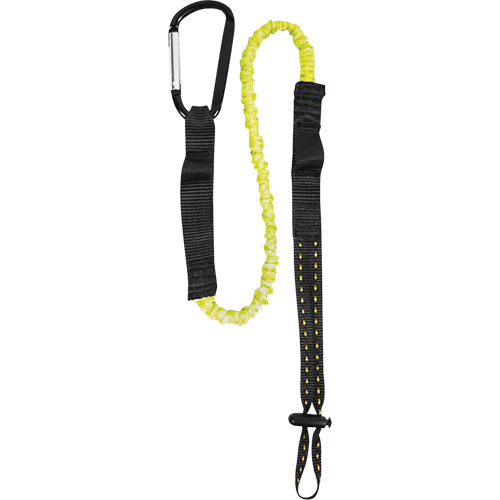 GearLink Tool Lanyard, Bungee, Carabiner/Loop Superchem Industries