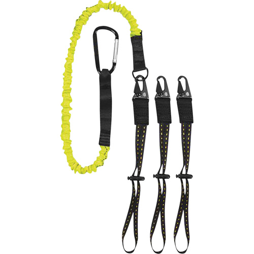 Longe d'outil GearLink avec embouts interchangeables, Tendeur, Mousqueton/boucle Superchem Industries