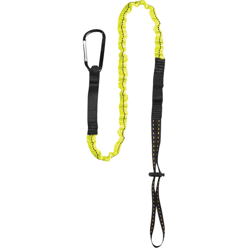 GearLink Heavy-Duty Tool Lanyard, Bungee, Carabiner/Loop Superchem Industries