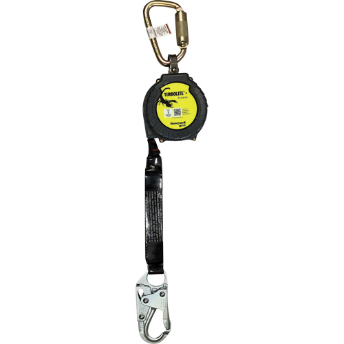Miller TurboLite+ Scorpion Personal Fall Limiter, 9', Web, Stationary Superchem Industries