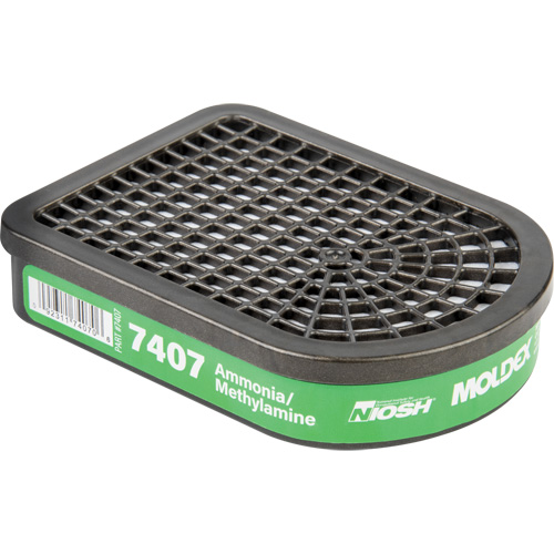 Cartouche pour respirateur semi-rectangulaire, Cartouche gaz/vapeur, Ammoniac/M&eacute;thylamine Superchem Industries
