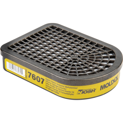 Semi-Rectangular Respirator Cartridge, Gas/Vapour Cartridge, Multi-Gas/Vapour Superchem Industries