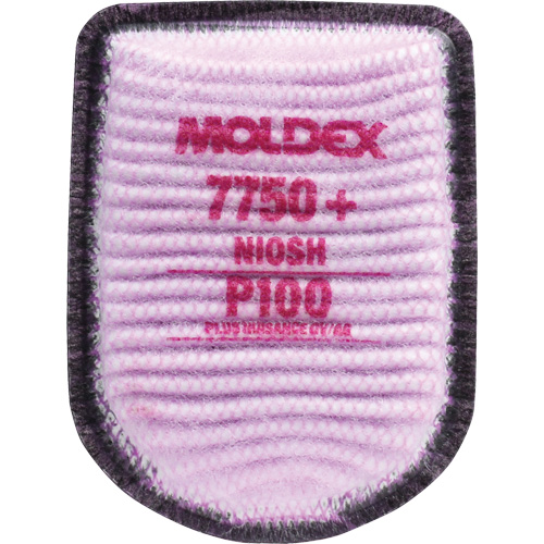 Filtre pour respirateur semi-rectangulaire avec IonicAir Filtration Technology, Filtre contre les particules avec suppresion de vapeurs nuisibles, Vapeurs organiques/Gaz acides/P100+ Superchem Industries