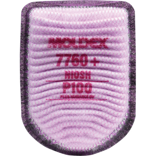 Filtre pour respirateur semi-rectangulaire avec IonicAir Filtration Technology, Filtre contre les particules avec suppresion de vapeurs nuisibles, Vapeurs organiques/P100+ Superchem Industries