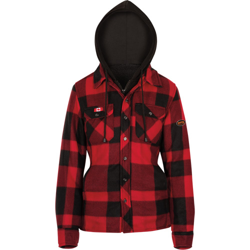 415RBW Quilted Hooded Shirt, Women's, X-Small, Multi-Colour Superchem Industries