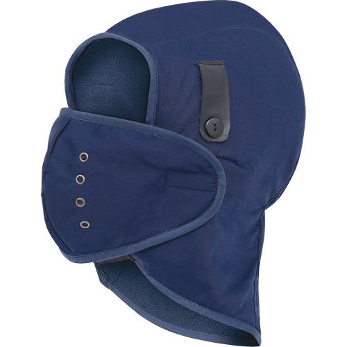 566N Hardhat Liner, Fleece Lining, One Size, Navy Blue Superchem Industries