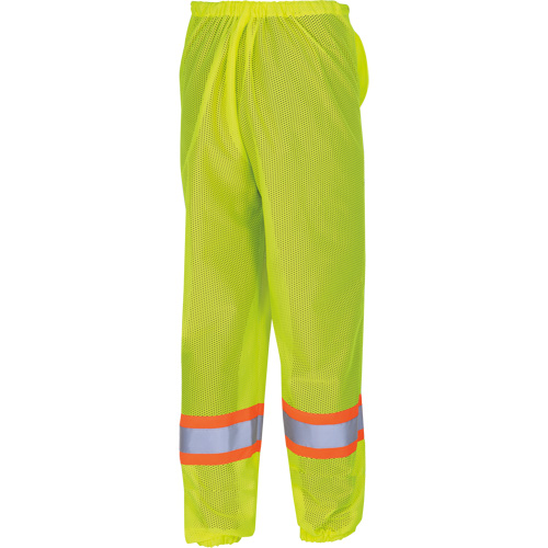 5670 Pantalon de s&eacute;curit&eacute; routi&egrave;re, Polyester, 2T-petit/T-petit, Jaune lime haute visibilit&eacute; Superchem Industries