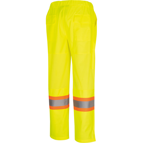 5999PW Pantalon de s&eacute;curit&eacute; routi&egrave;re pour femmes, Polyester, T-petit, Jaune lime haute visibilit&eacute; Superchem Industries