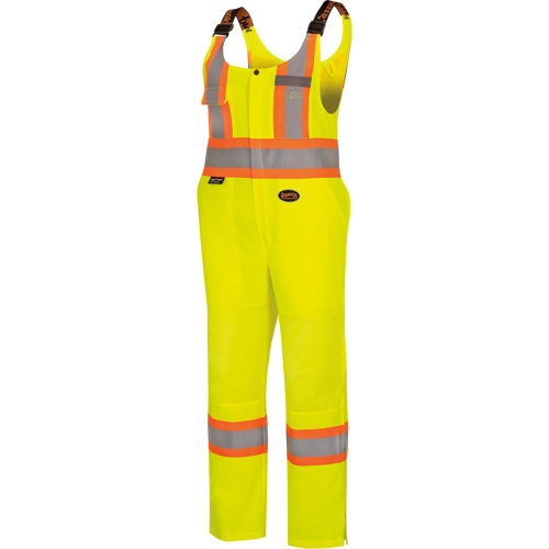6000W Combinaison de s&eacute;curit&eacute; routi&egrave;re haute visibilit&eacute; pour femmes, Polyester, T-petit, Jaune lime haute visibilit&eacute; Superchem Industries