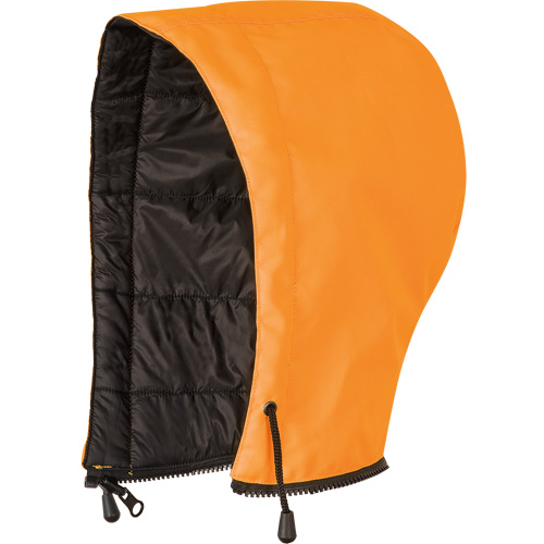 5770H Capuchon pour manteau de s&eacute;curit&eacute; haute visibilit&eacute; r&eacute;versible, Orange haute visibilit&eacute;, Nylon/Polyester Superchem Industries