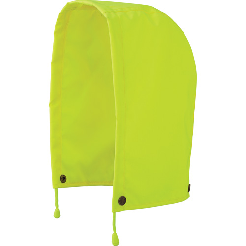 5401H Capuchon pour manteau de s&eacute;curit&eacute; imperm&eacute;able haute visibilit&eacute; ind&eacute;chirable en 300D trilob&eacute;, Jaune lime haute visibilit&eacute;, Polyester Superchem Industries
