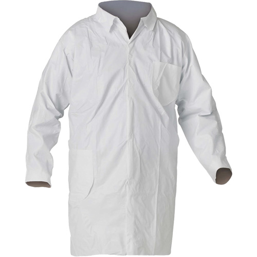 Sarrau de laboratoire KleenGuard A40, 3T-Grand, Blanc Superchem Industries