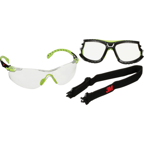 Lunettes de s&eacute;curit&eacute; de la s&eacute;rie Solus 1000, Lentille Transparent, Antibu&eacute;e/Anti-&eacute;gratignures, ANSI Z87+/R&eacute;pond ou surpasse la norme CSA Z94.3 Superchem Industries