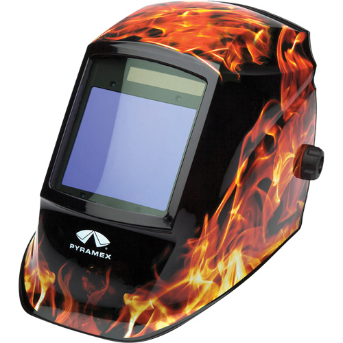 Casque de soudeur autonoircissant Leadhead, 3,8" lo x 3,4" la Champ de vision, Teinte 9 - 13 Superchem Industries
