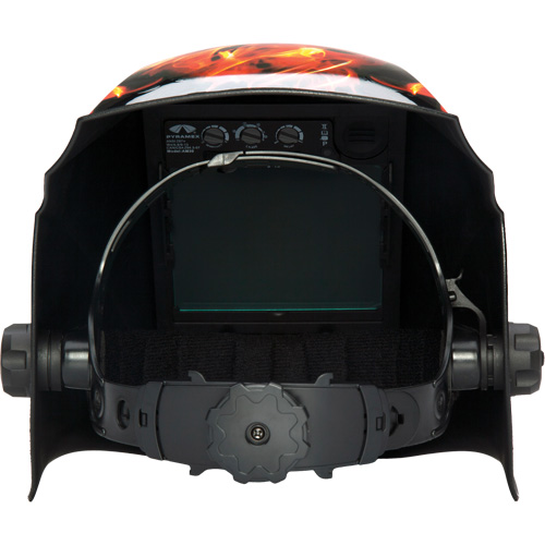 Casque de soudeur autonoircissant Leadhead, 3,8" lo x 3,4" la Champ de vision, Teinte 9 - 13 Superchem Industries