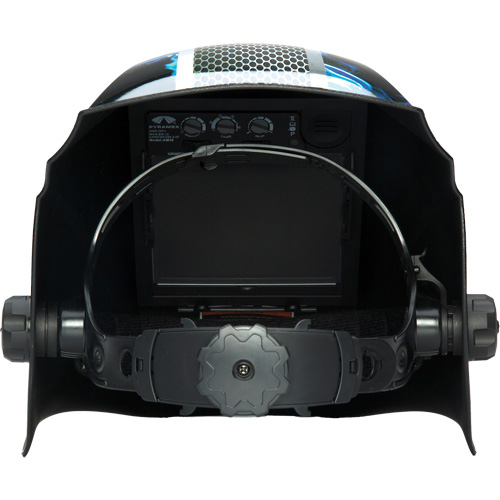 Casque de soudeur autonoircissant Leadhead, 3,8" lo x 3,4" la Champ de vision, Teinte 9 - 13 Superchem Industries