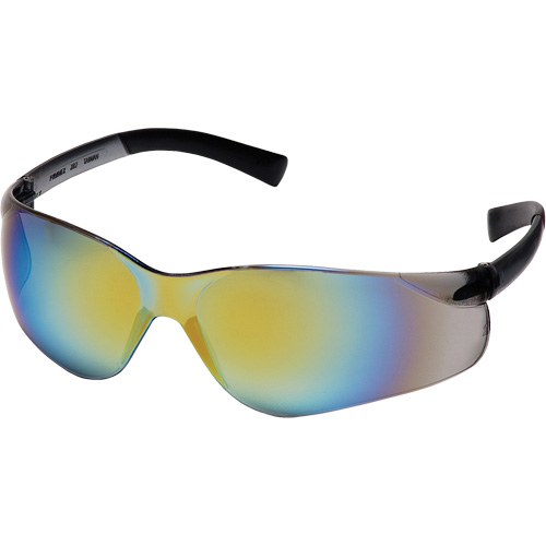 Lunettes de s&eacute;curit&eacute; Ztek, Lentille Miroir/Or, ANSI Z87+/R&eacute;pond ou surpasse la norme CSA Z94.3 Superchem Industries