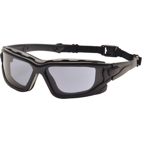 Lunettes de s&eacute;curit&eacute; &eacute;lanc&eacute;es I-Force, Lentille Gris, Antibu&eacute;e, Ventilation Directe Superchem Industries