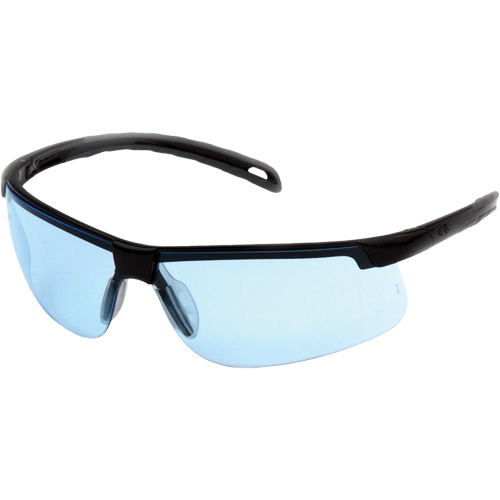Lunettes de s&eacute;curit&eacute; Ever-Lite, Lentille Bleu infini, ANSI Z87+/R&eacute;pond ou surpasse la norme CSA Z94.3 Superchem Industries
