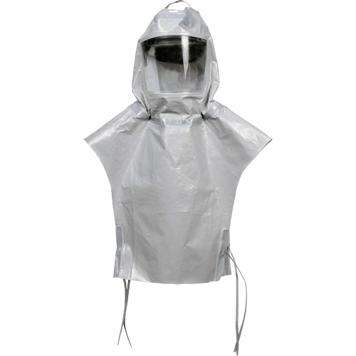 Capuchon de rechange Versaflo s&eacute;rie S avec coutures scell&eacute;es et col interne, Standard, Coiffe souple, Bavette Simple Superchem Industries