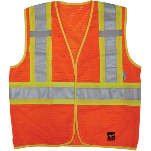 Open Road&reg; “BTE” Vest, High Visibility Orange, Medium/Small Superchem Industries