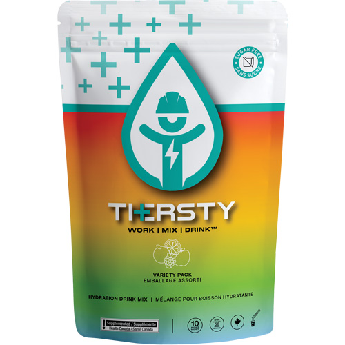 M&eacute;lange de boisson hydratante, Emballage-portion, Saveurs vari&eacute;es Superchem Industries