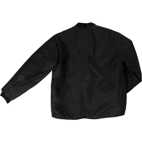 Manteau de s&eacute;curit&eacute; 4-en-1 en tissu ind&eacute;chirable, Polyester, Noir, Petit Superchem Industries