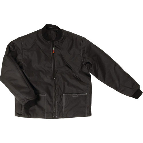Manteau de s&eacute;curit&eacute; 4-en-1 en tissu ind&eacute;chirable, Polyester, Noir, Petit Superchem Industries