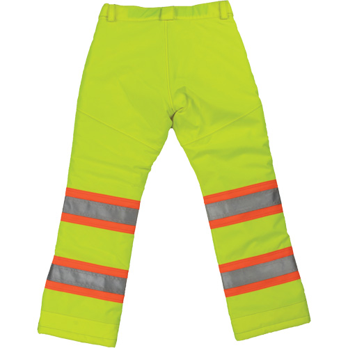 Womens Insulated Flex Safety Pant, Polyester, X-Small, High Visibility Lime-Yellow Superchem Industries