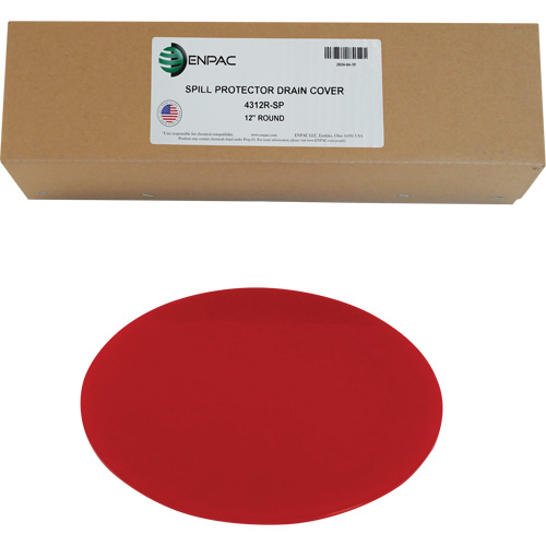 Spill Protector Drain Cover, Circular, 12" dia. Superchem Industries