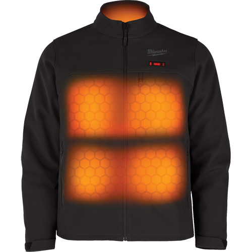 M12 Heated Toughshell Jacket (Jacket Only), Men's, Large, Black Superchem Industries