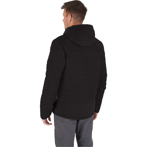M12 Heated Quietshell Jacket with Battery, Men's, Medium, Black Superchem Industries