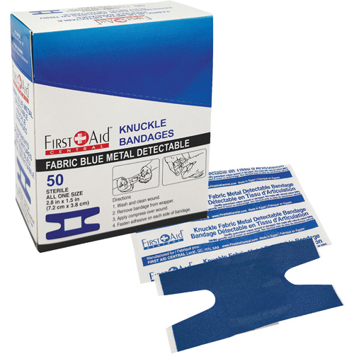Bandages, Jointures, Tissu d&eacute;tectable, Non st&eacute;rile Superchem Industries