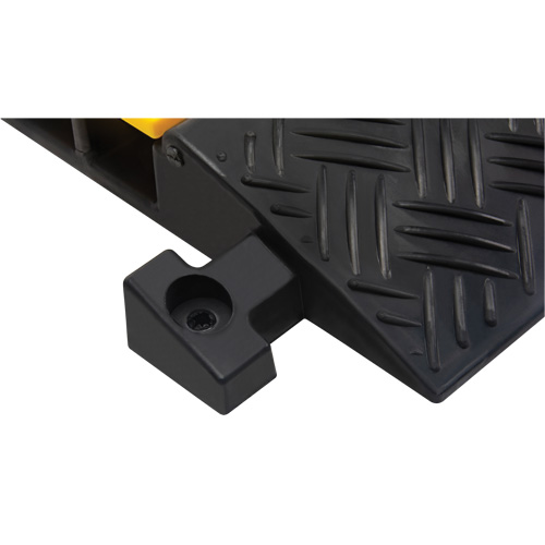 Polyurethane Cable Protector, 5 Channels, 35.43" L x 19.69" W x 2" H Superchem Industries
