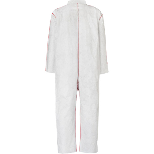 SFR Coveralls with Collar, Medium, White, Tyvek&reg; 400 Superchem Industries
