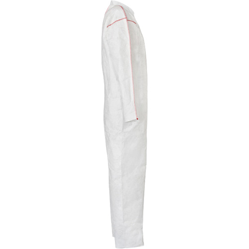 SFR Coveralls with Collar, Medium, White, Tyvek&reg; 400 Superchem Industries