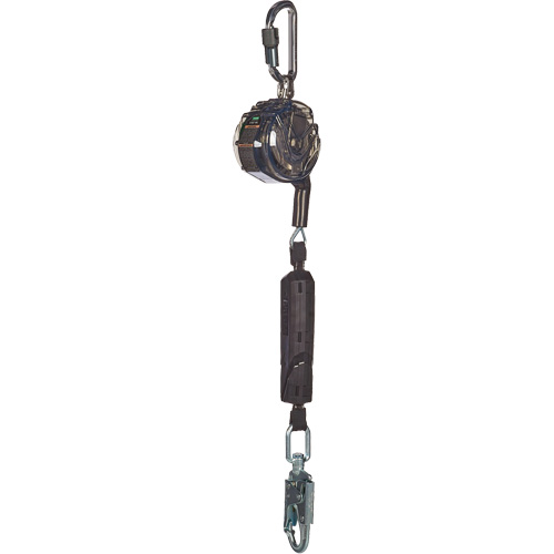 V-TEC 36CS Personal Fall Limiter-Cable, 10', Galvanized Steel, Swivel Superchem Industries