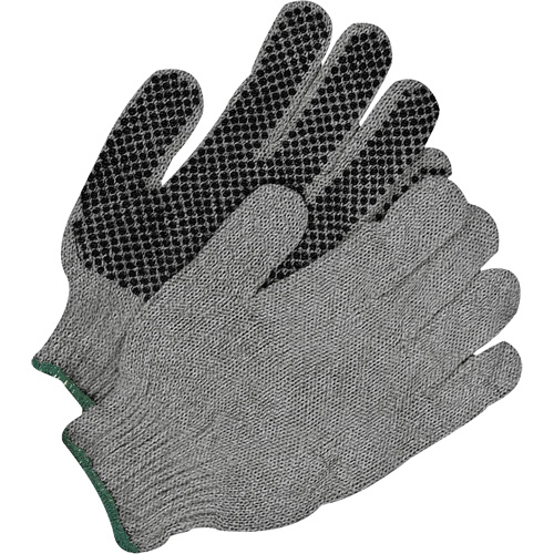 Grip Gloves, Poly/Cotton, Single Sided, X-Large Superchem Industries