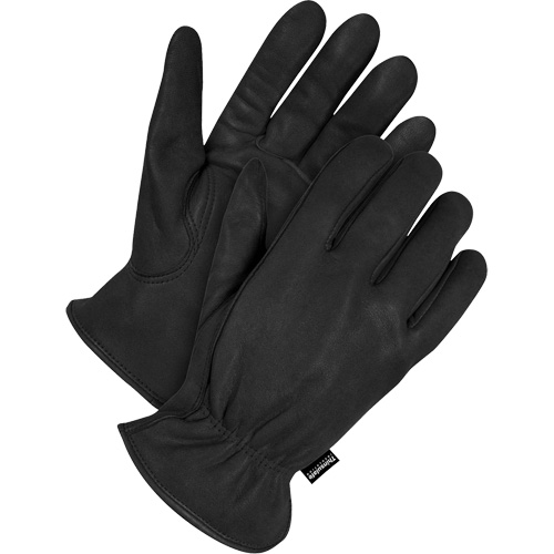 Gants de conducteur classiques doubl&eacute;s, 2T-Grand, Paume en Cuir fleur de daim, Thinsulate Superchem Industries