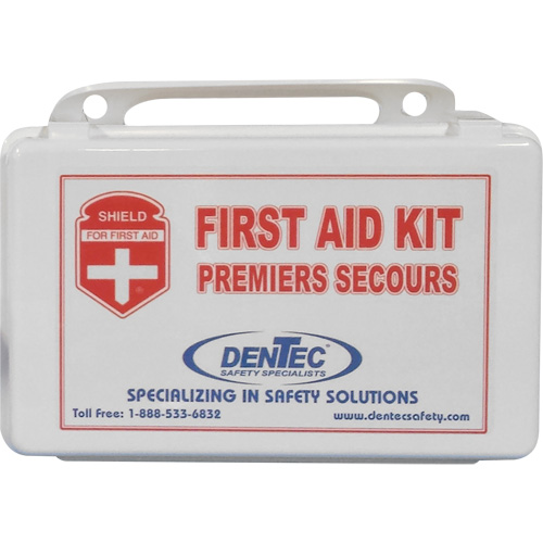 Trousse de premiers soins Shield, R&eacute;pond &agrave; la norme CSA Z1220-17 type 1 individuelle, Personnel (1 travailleur) Superchem Industries