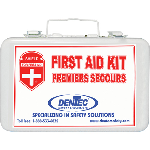 Trousse de premiers soins Shield, R&eacute;pond &agrave; la norme CSA Z1220-17 type 1 individuelle, Personnel (1 travailleur) Superchem Industries