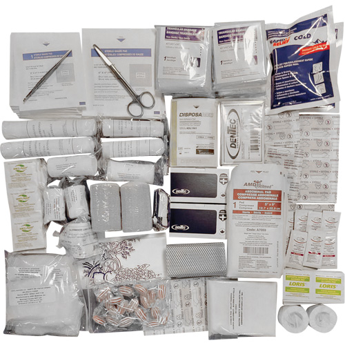 Trousse de premiers soins de interm&eacute;diaire et recharge Shield, R&eacute;pond &agrave; la norme CSA Z1220-17 type 3 environnements &agrave; haut risque, Moyen (26-50 travailleurs) Superchem Industries