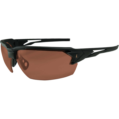 Lunettes de s&eacute;curit&eacute; Pumori, Lentille Cuivre, Anti-&eacute;gratignures/Polaris&eacute;, ANSI Z87+/MCEPS GL-PD 10-12/R&eacute;pond ou surpasse la norme CSA Z94.3 Superchem Industries